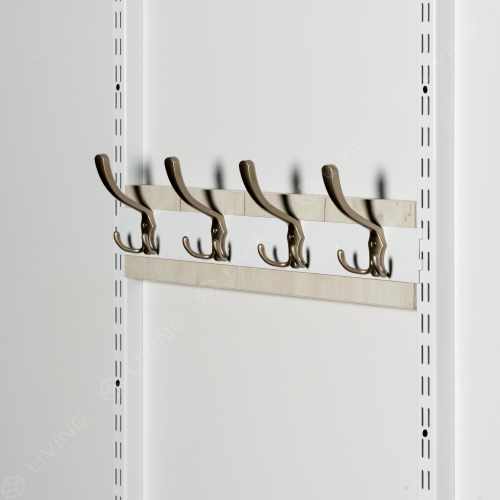 картинка Панель GARDIE ДСП 573х110мм., белый дуб/бел., арт. 1591-4070-4071 от LIVING