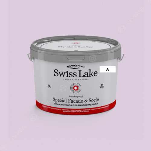 картинка Краска Swiss Lake Special Faсade & Socle цвет lavender pink  №1733 от LIVING