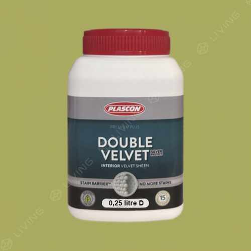 картинка Краска Plascon DOUBLE VELVET цвет Green Heart арт.Y7-B1-2 от LIVING