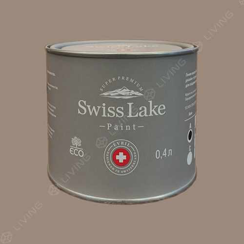 картинка Краска Swiss Lake Wall Comfort 7 цвет jute №490 от LIVING