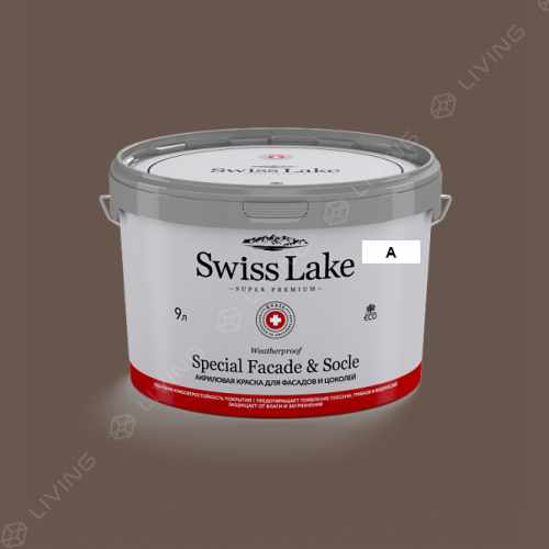 картинка Краска Swiss Lake Special Faсade & Socle цвет Starling №701 от LIVING
