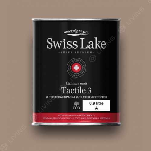 картинка Краска Swiss Lake Tactile 3 цвет tweed №489 от LIVING