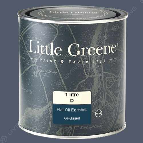 картинка Краска Little Greene Flat Oil Eggshell цвет Juniper Ash №115 от LIVING