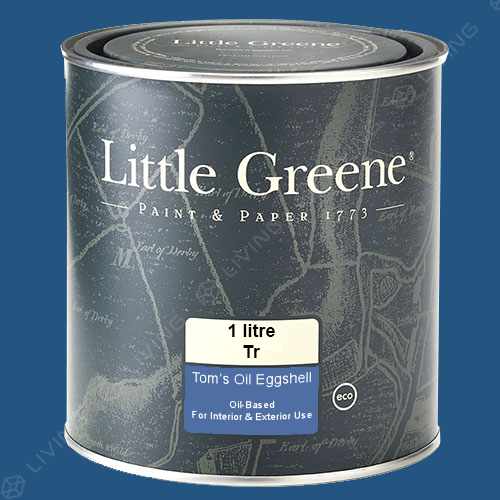 картинка Краска Little Greene Toms Oil Eggshell цвет Mazarine №256 от LIVING