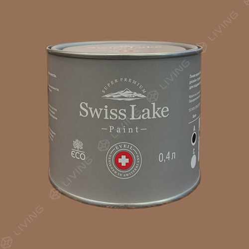 картинка Краска Swiss Lake Wall Comfort 7 цвет Tree trunk №858 от LIVING