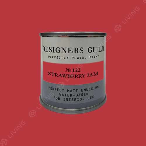 картинка Краска Designers Guild Perfect Matt Emulsion цвет STRAWBERRY JAM №122 от LIVING