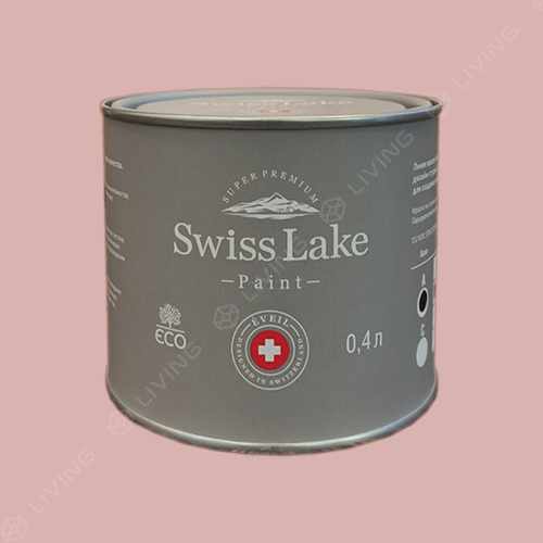 картинка Краска Swiss Lake Wall Comfort 7 цвет PINKY FLAMBE №1557 от LIVING