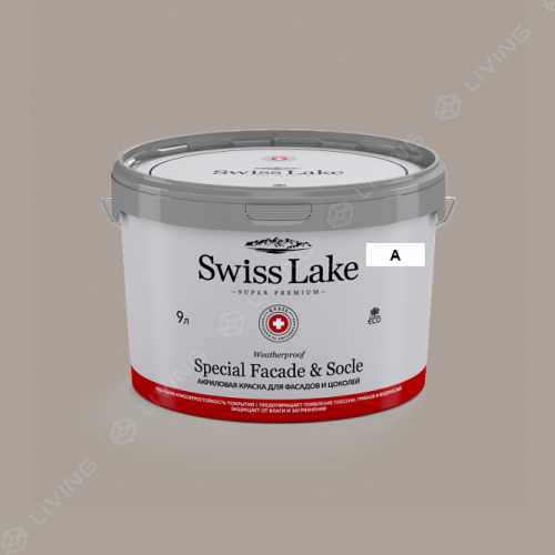 картинка Краска Swiss Lake Special Faсade & Socle цвет solsticial point №548 от LIVING