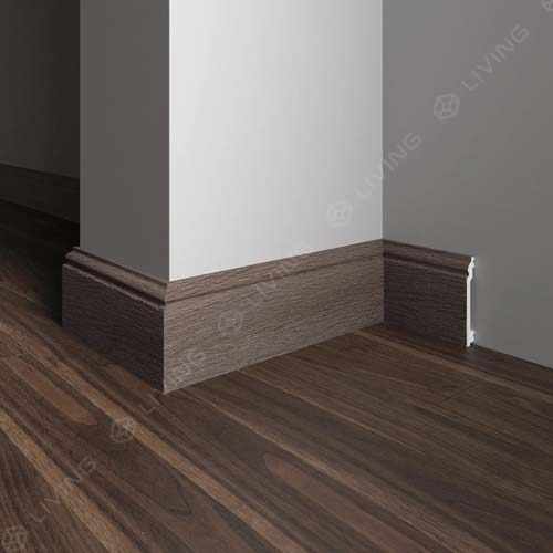 Плинтус Decor-Dizayn, коричневый, арт. 701-81SH, коллекция Плинтусы 701, 240 х 10 х 1,6 см. Россия