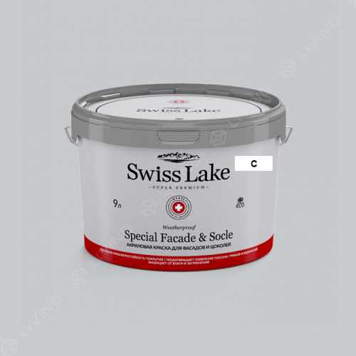 картинка Краска Swiss Lake Special Faсade & Socle цвет deep space №2928 от LIVING