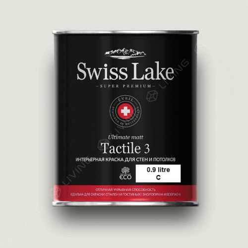 картинка Краска Swiss Lake Tactile 3 цвет Caroline №2862 от LIVING