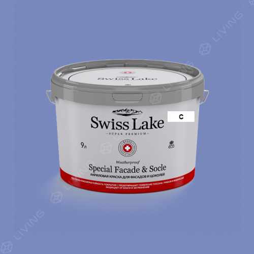 картинка Краска Swiss Lake Special Faсade & Socle цвет Californication №1938 от LIVING