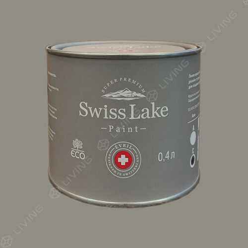 картинка Краска Swiss Lake Wall Comfort 7 цвет rare gray №2867 от LIVING