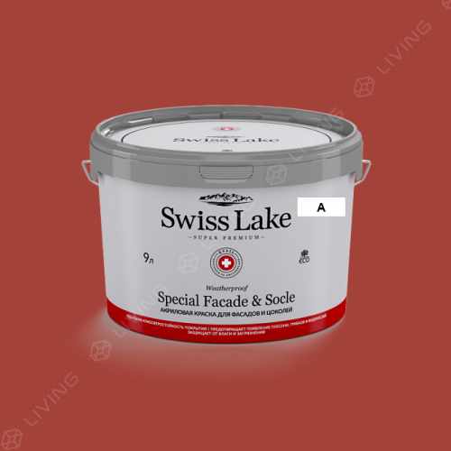 картинка Краска Swiss Lake Special Faсade & Socle цвет ladybird №1427 от LIVING