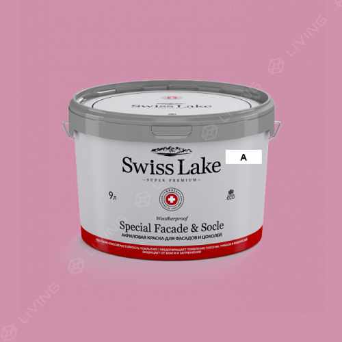 картинка Краска Swiss Lake Special Faсade & Socle цвет TINTED ROSEWOOD №1682 от LIVING