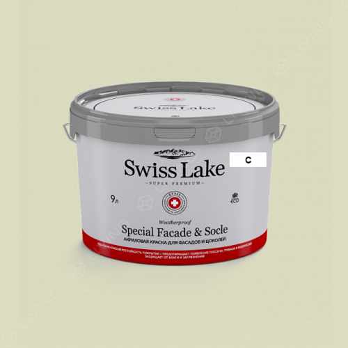 картинка Краска Swiss Lake Special Faсade & Socle цвет goody gumdrop №2588 от LIVING