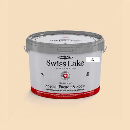 картинка Краска Swiss Lake Special Faсade & Socle цвет naive peach №1123 от LIVING