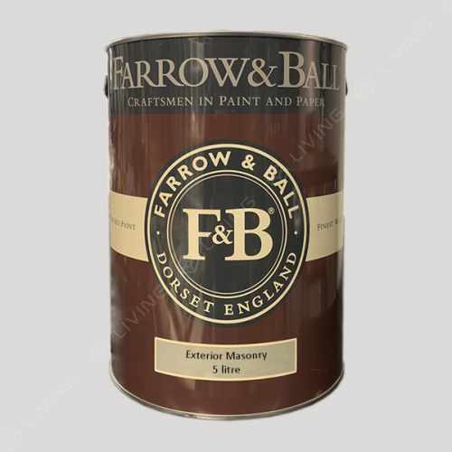 картинка Краска Farrow&Ball Exterior Masonry цвет Blackened №2011 от LIVING