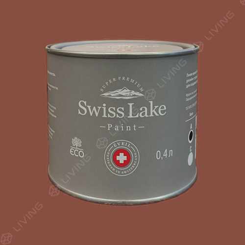 картинка Краска Swiss Lake Wall Comfort 7 цвет lava №1490 от LIVING