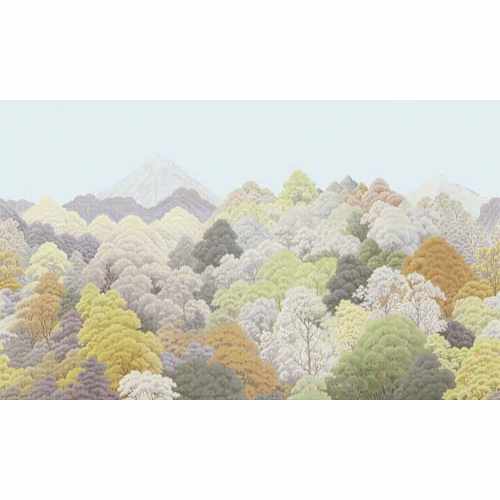 картинка Панно Affresco, коллекция Wallpaper part III Forest, арт. AF2307-COL3, Россия от LIVING