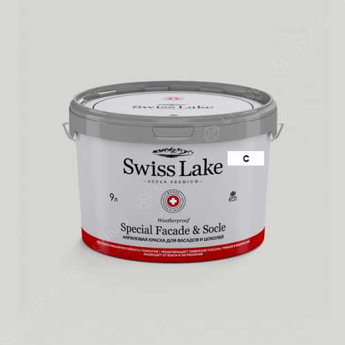 картинка Краска Swiss Lake Special Faсade & Socle цвет divine diana №2840 от LIVING