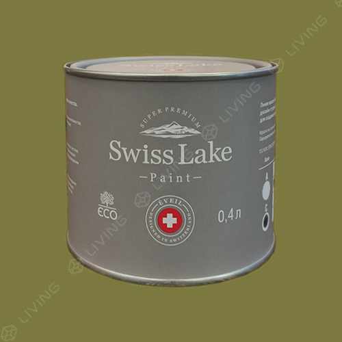 картинка Краска Swiss Lake Wall Comfort 7 цвет tarragon №2540 от LIVING