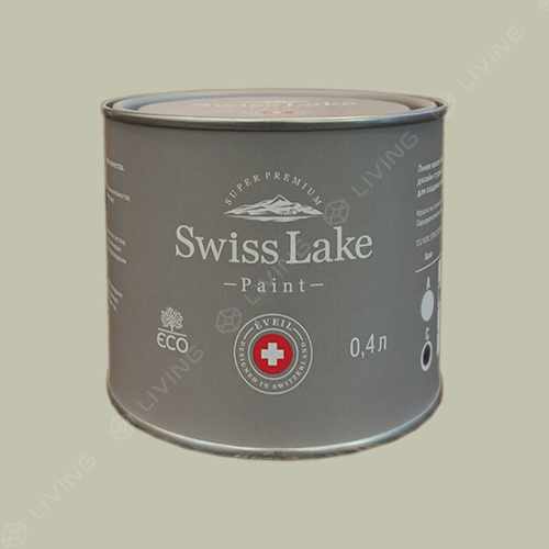 картинка Краска Swiss Lake Wall Comfort 7 цвет Greenland Ice №2674 от LIVING
