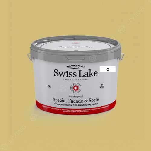 картинка Краска Swiss Lake Special Faсade & Socle цвет subtle sunshine №2615 от LIVING