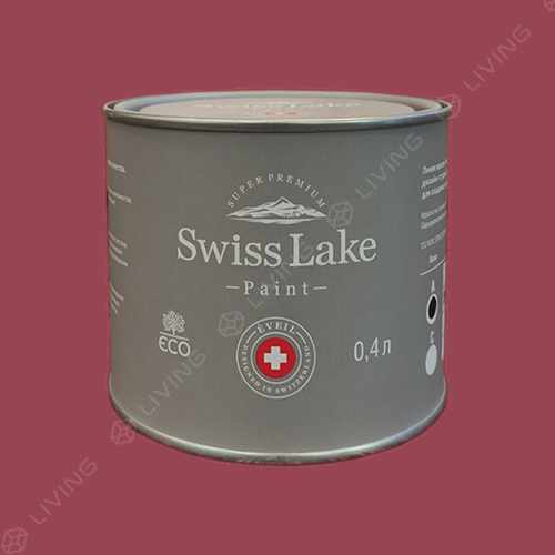 картинка Краска Swiss Lake Wall Comfort 7 цвет mauve phantasy №1388 от LIVING