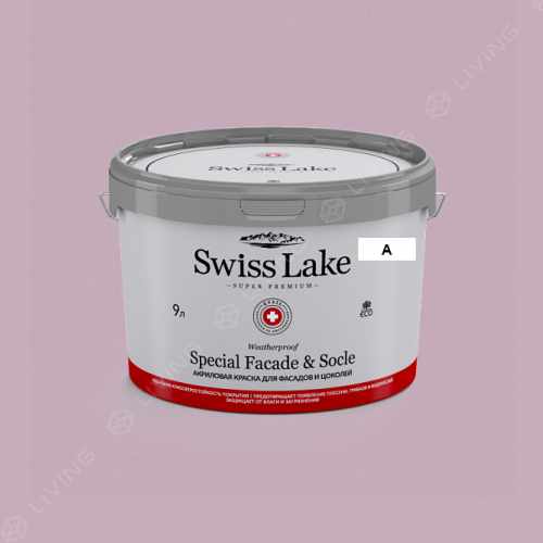картинка Краска Swiss Lake Special Faсade & Socle цвет pink eraser №1735 от LIVING
