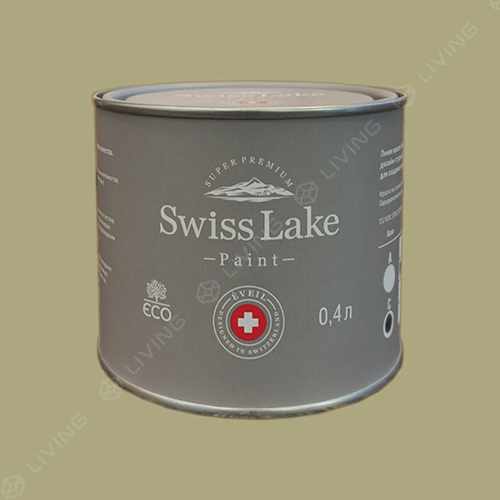 картинка Краска Swiss Lake Wall Comfort 7 цвет olive wood №2551 от LIVING
