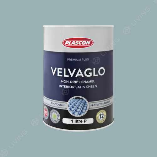 картинка Краска Plascon VELVAGLO WB цвет Drifting Skies арт.G7-E2-2 от LIVING