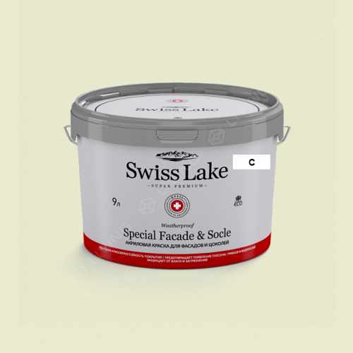 картинка Краска Swiss Lake Special Faсade & Socle цвет lots of bubbles №2585 от LIVING