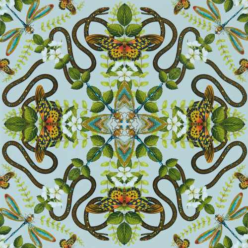 картинка Обои Clarke & Clarke, коллекция Botanical Wonders Wallpaper, арт. W0129/04, Великобритания от LIVING