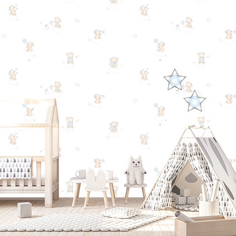 картинка Обои виниловые Andrea Rossi, коллекция Kids Land, арт. 54273-1, Корея от LIVING
