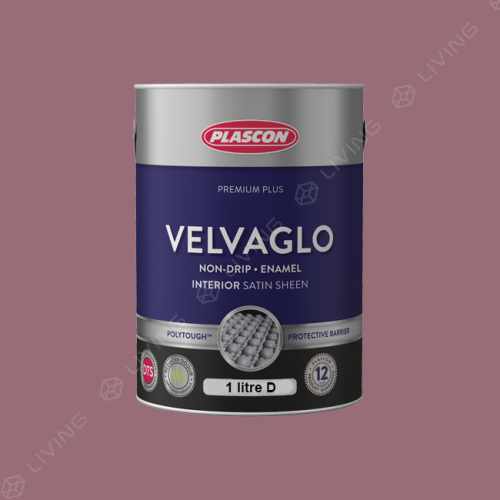 картинка Краска Plascon VELVAGLO цвет Queen's Rose арт.R3-D1-3 от LIVING