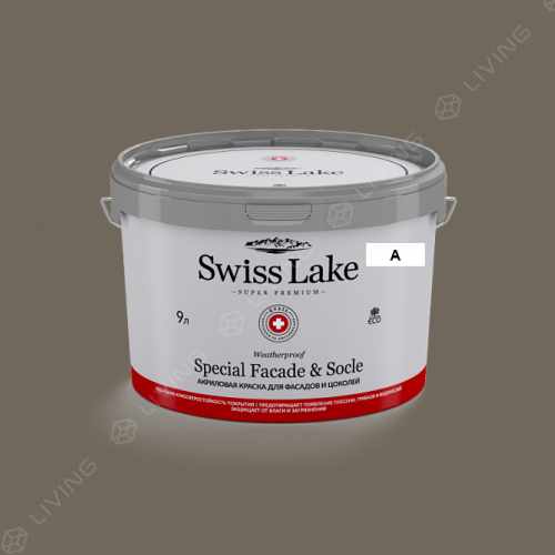 картинка Краска Swiss Lake Special Faсade & Socle цвет draggle tail №717 от LIVING