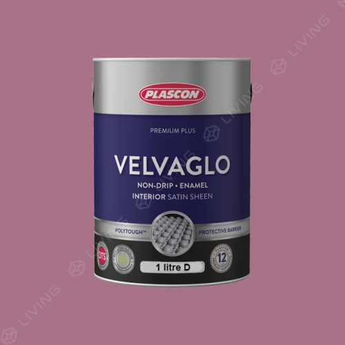 картинка Краска Plascon VELVAGLO цвет Dixie Rose арт.R1-C1-3 от LIVING