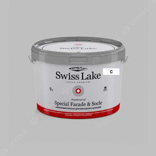 картинка Краска Swiss Lake Special Faсade & Socle цвет Family Album №2842 от LIVING