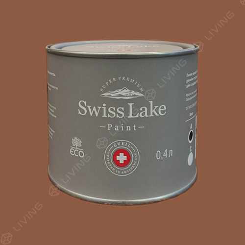 картинка Краска Swiss Lake Wall Comfort 7 цвет cinnamon spice №1650 от LIVING