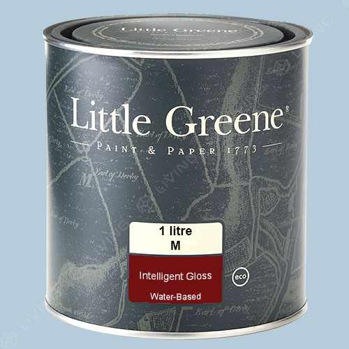 картинка Краска Little Greene Acrylic Gloss (Intelligent Gloss) цвет Pale Wedgwood №249 от LIVING