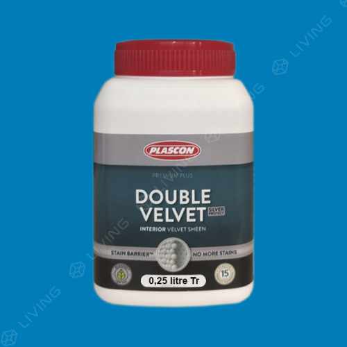 картинка Краска Plascon DOUBLE VELVET цвет Sapphire арт.B7-A1-1 от LIVING