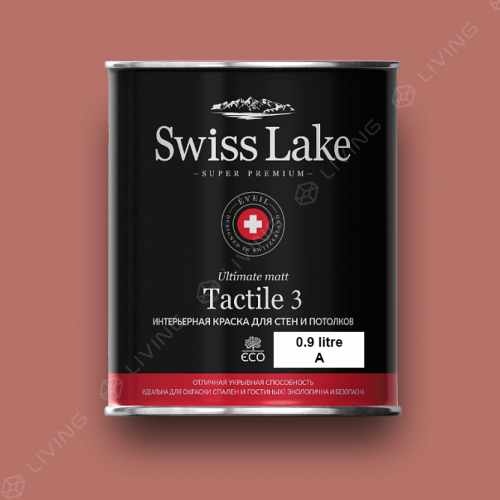 картинка Краска Swiss Lake Tactile 3 цвет hotpot №1478 от LIVING