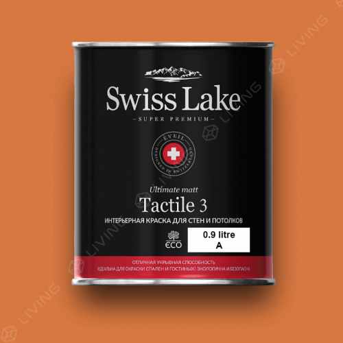 картинка Краска Swiss Lake Tactile 3 цвет jasper №1185 от LIVING