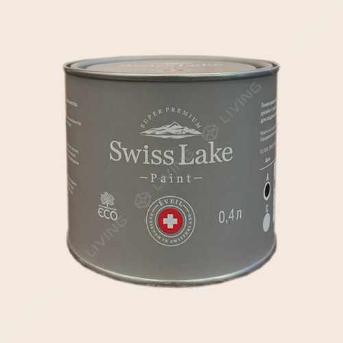 картинка Краска Swiss Lake Wall Comfort 7 цвет panda white №357 от LIVING
