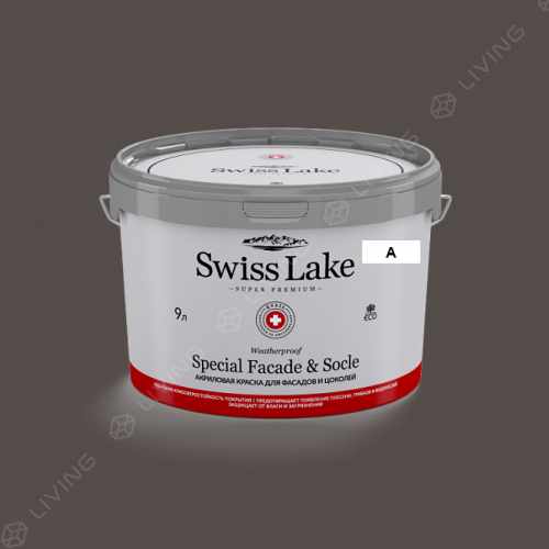 картинка Краска Swiss Lake Special Faсade & Socle цвет canyon deep №759 от LIVING