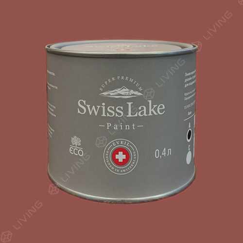 картинка Краска Swiss Lake Wall Comfort 7 цвет rufous  №1444 от LIVING