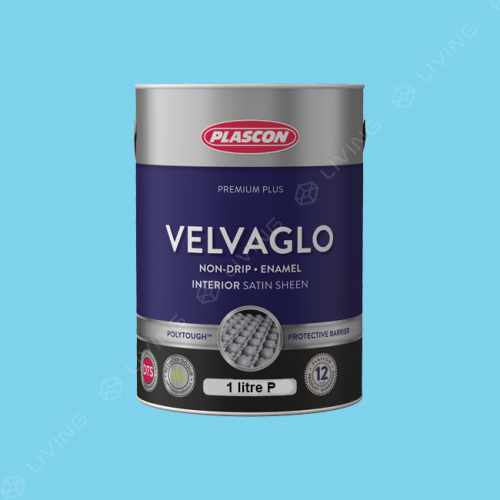 картинка Краска Plascon VELVAGLO цвет Blue Wing арт.B3-A1-4 от LIVING