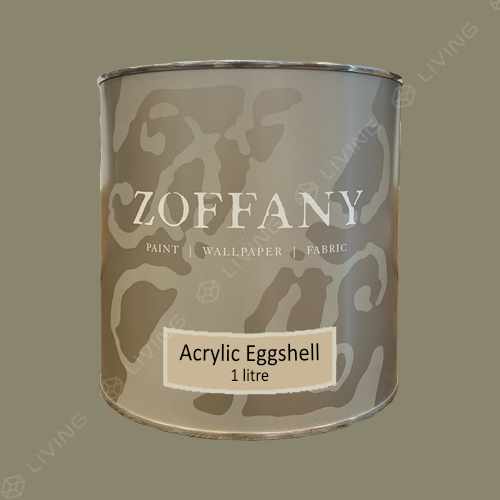 картинка Краска ZOFFANY Acrylic Eggshell цвет SPANISH OLIVE от LIVING