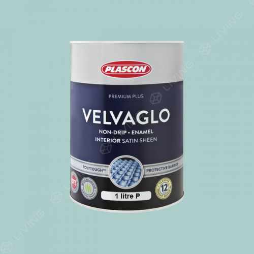 картинка Краска Plascon VELVAGLO WB цвет Ocean Mist арт.G6-C2-2 от LIVING